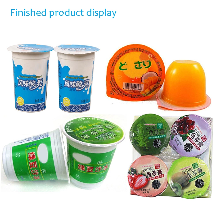 Automatic Rotary Yogurt Cup Sealing Machine Yogurt Cup Filling and Sealing Machine