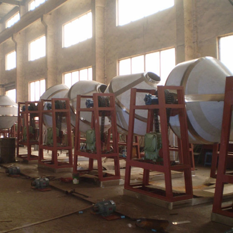 1350kg Total Weight Szg-350 Double Conical Rotary Vacuum Drying Equipment for Melting Phosphorus Fertilizer