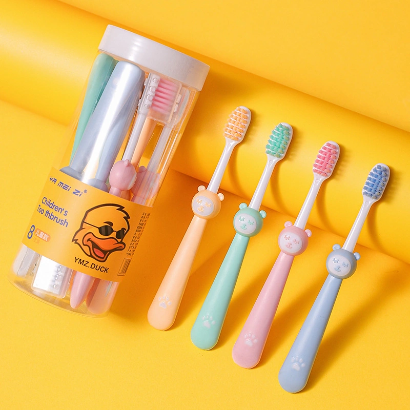 Best Selling Colorful Clean Teeth Kid Toothbrush with Cute Animal Pattern