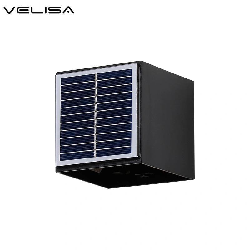 New Style Powered Garden LED Light Outdoor Waterproof Solar Wall Lamp Square