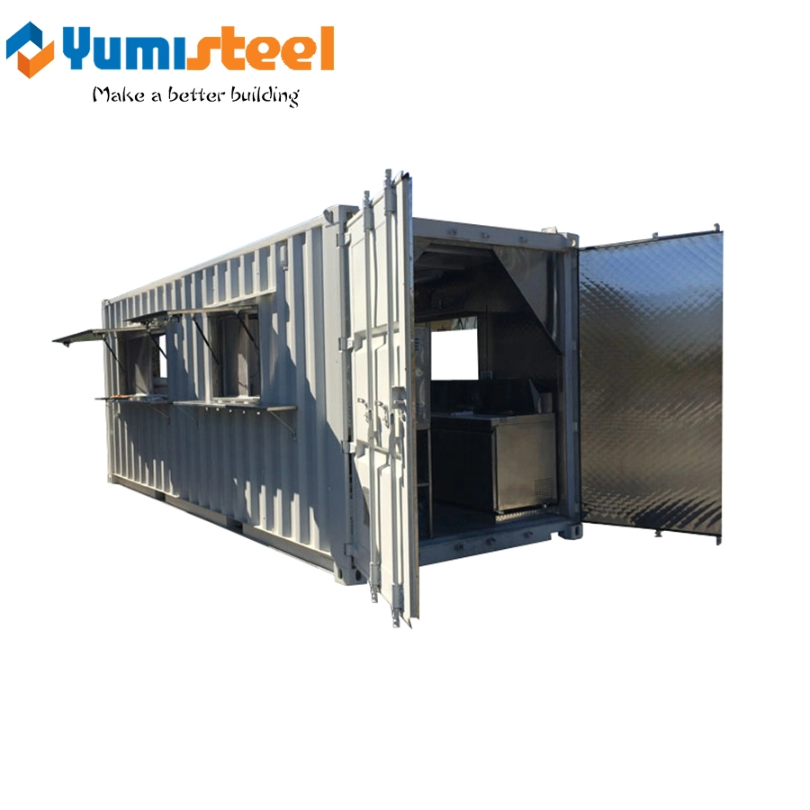 Quick Installation Sandwich Panel Shipping Container for Mobile Restaurant/Mobile Hospital/Prefab House