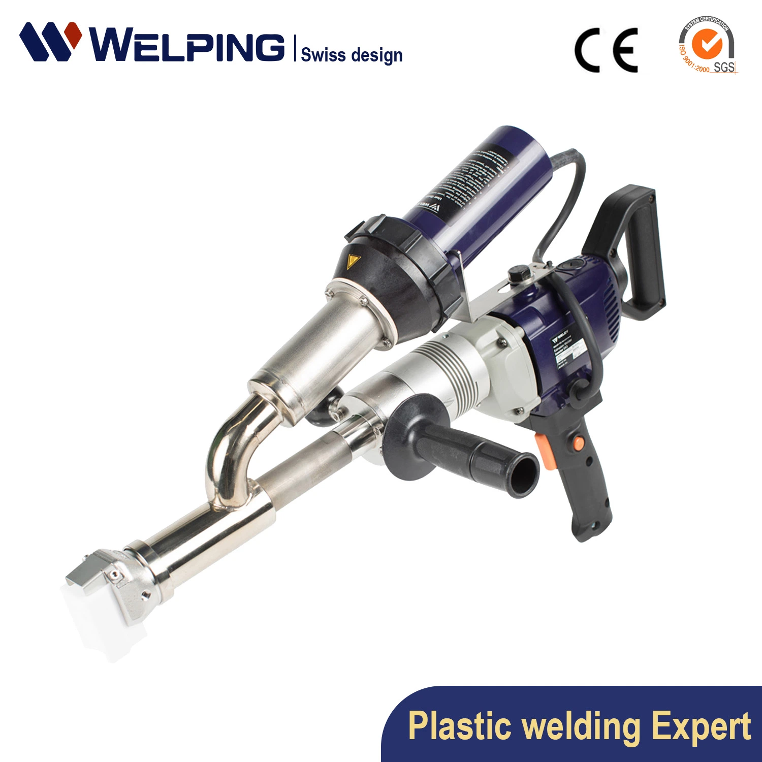 3000W HDPE PE PP PPR Plastic Extrusion Welder/Heat Gun/Portable Welding Machine//Welding Generator/Hand Extruder/Heat Extrusion/CE ISO SGS