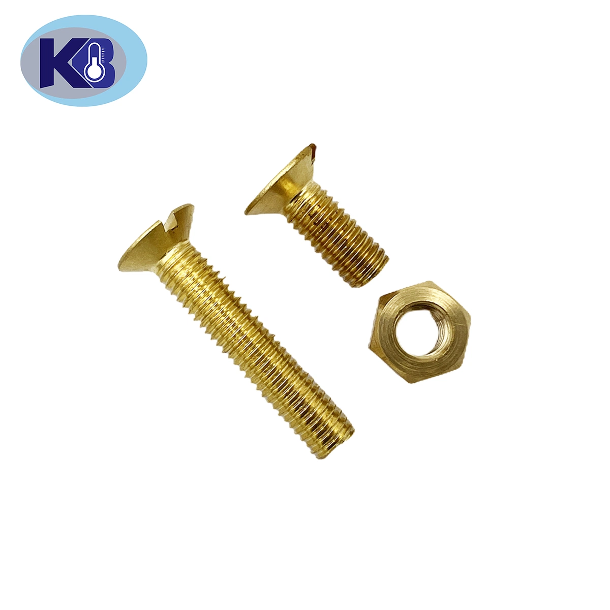 Quality Grade Cheese Head Slotted Brass Screws Certified Chrome Plated Brass Material Screw Fastener