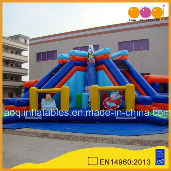 Moda Inflatable Diversión Parque obstáculo Ciudad (AQ0157)