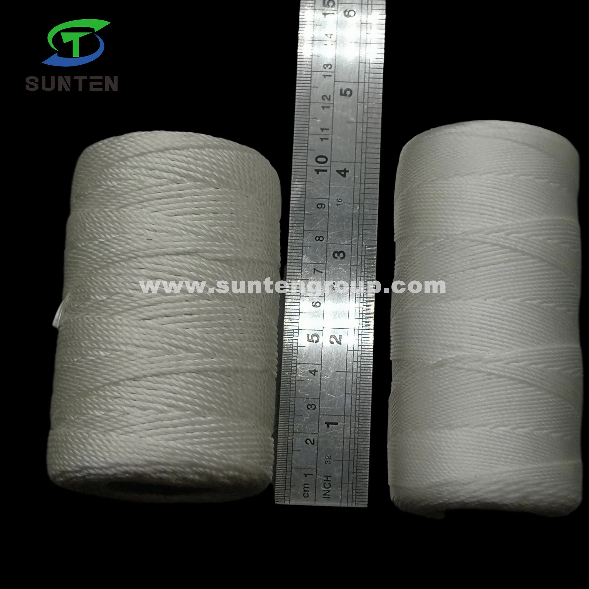 La Alta calidad PA/PE/PP/poliéster/nylon trenzado de plástico/Multi-Filament trenzado/enfardador/hilo/línea de envasado/pesca/Fish Net por hilo de bobina del carrete/spool//Hank