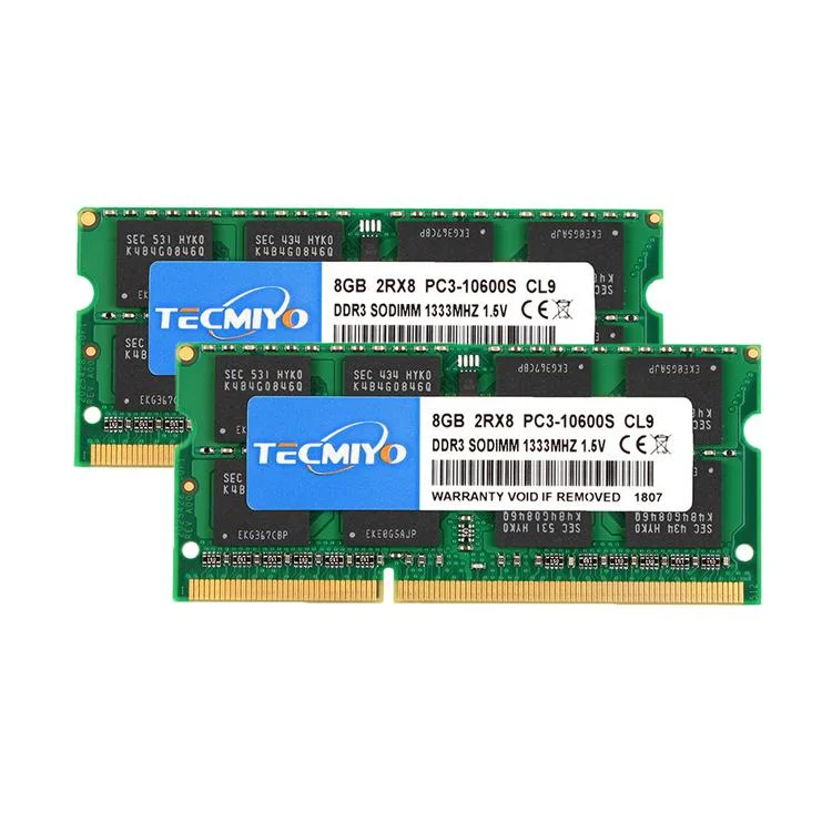 بطاقة ذاكرة محمولة بذاكرة DDR3 سعة 8 ج ب وذاكرة RAM بسرعة 1333 ميجاهرتز PC3-10600s