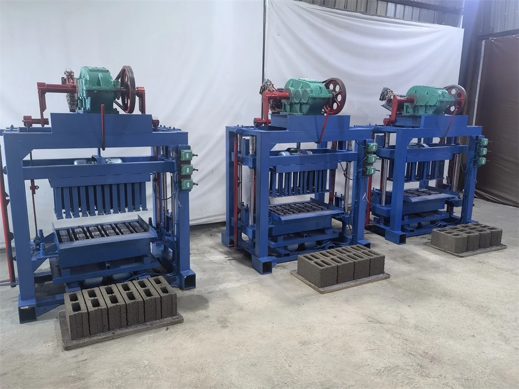 Construção betão Red Brick Clay Brick Block Making Machine for Slae