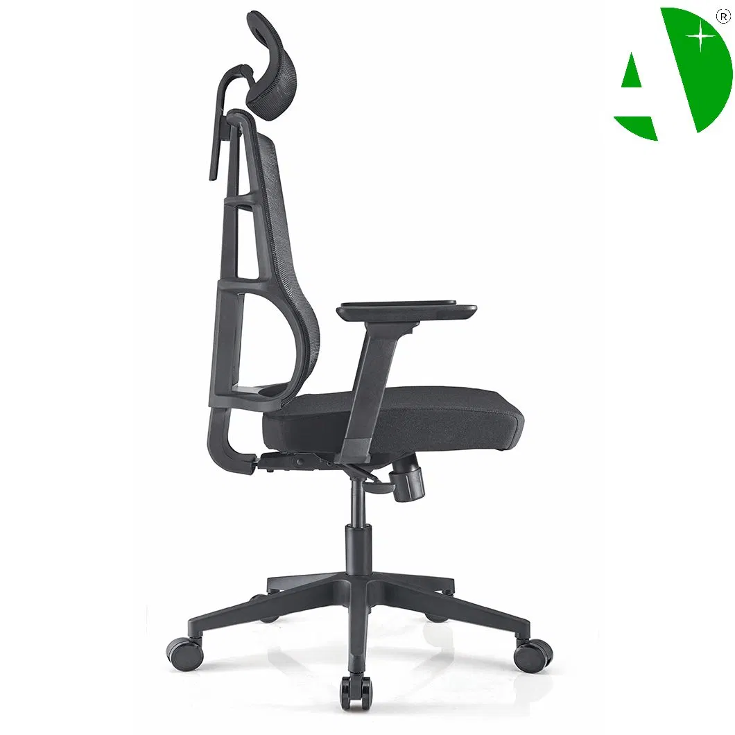 Ergonomisches Netz Holz Leder Swivel Besucher Gaming Bürostuhl Startseite Möbel