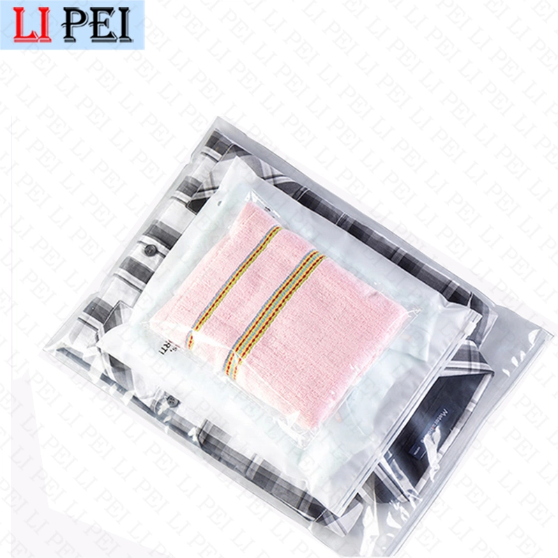 Custom Logo Printed Clear Plastic Vinyl PVC Zipper Blanket Bag