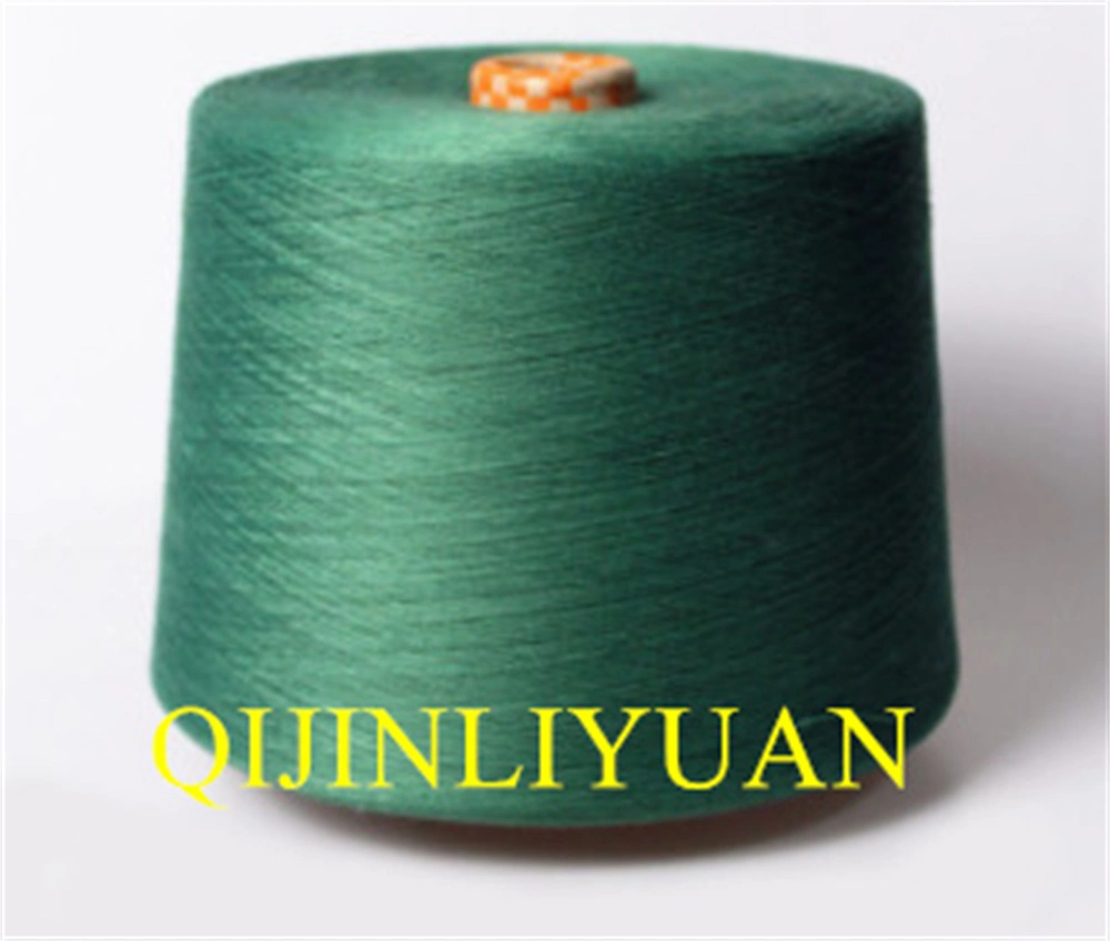 Carded Cotton Polyester Blended Regenerated Yarn Color for Weaving