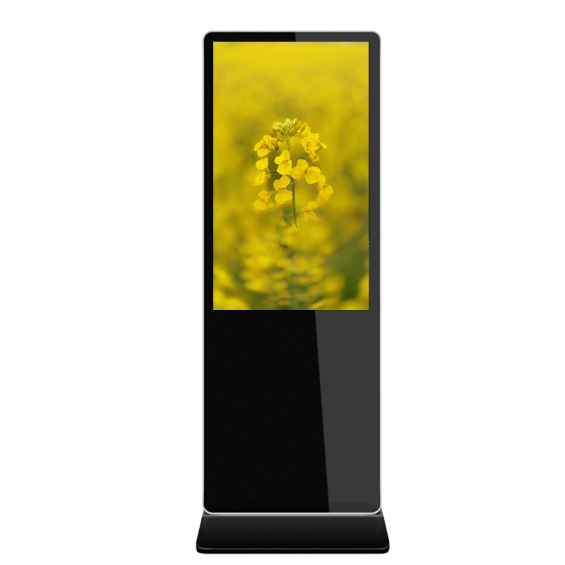 Indoor Floor Stand LCD Monitor Touch Screen Kiosk Advertising Display Screen Digital Signage Ads Player