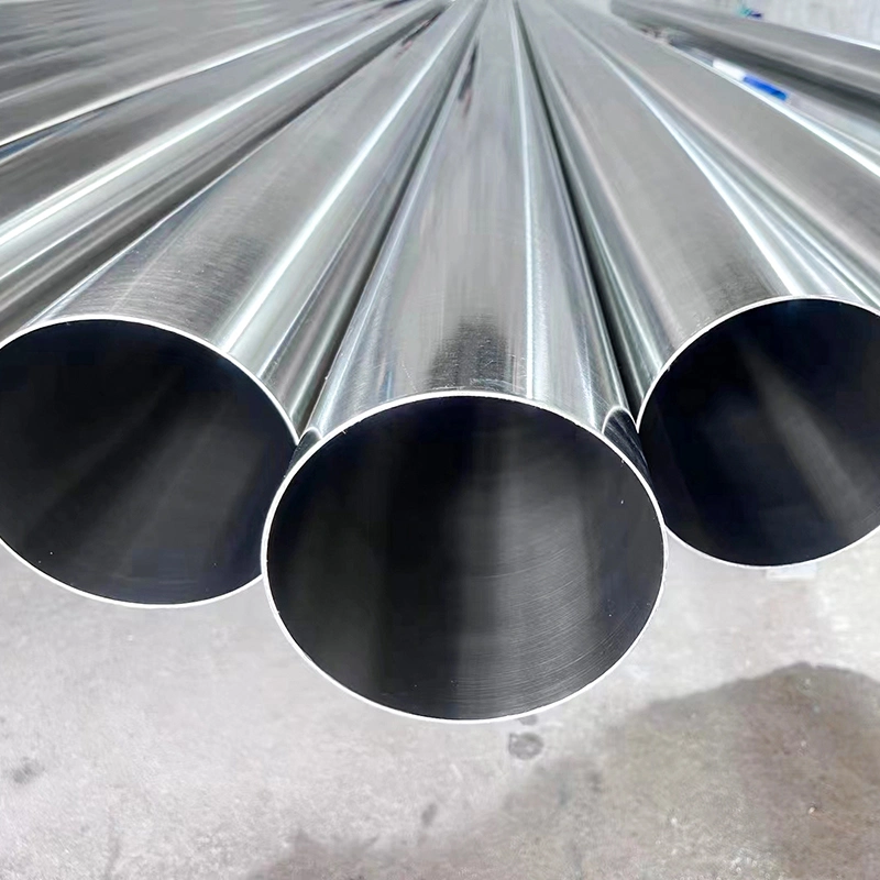 ASTM 304L 304 Steel Pipe for Construction Seamless Stainless Steel Tube