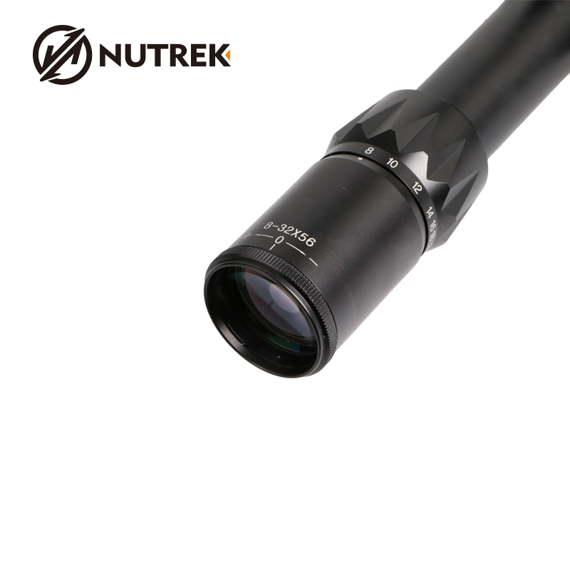 Nutrek Waterproof 8-32X56 Riflescope First Focal Plane 1/4 Moa Hunting Scope