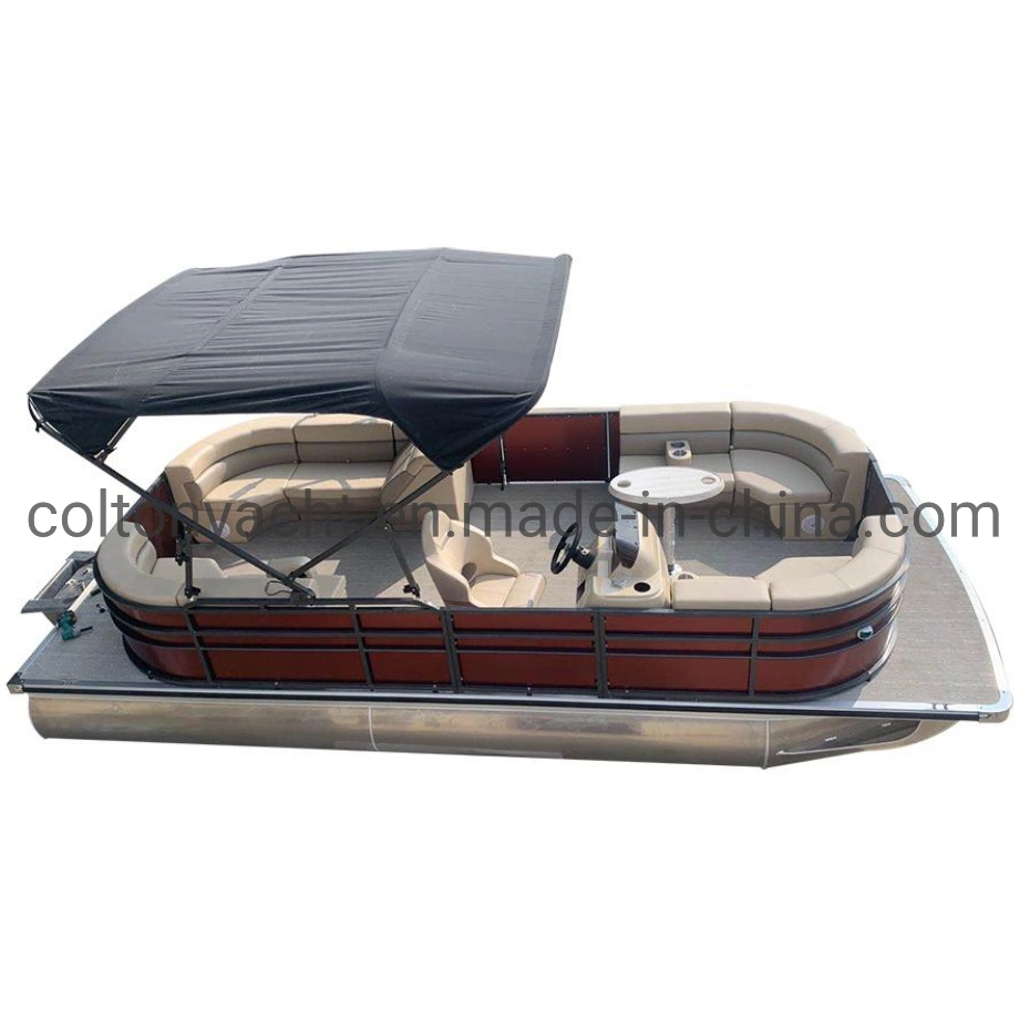 Aluminum Pontoon Boat and Motor Boat for Sale