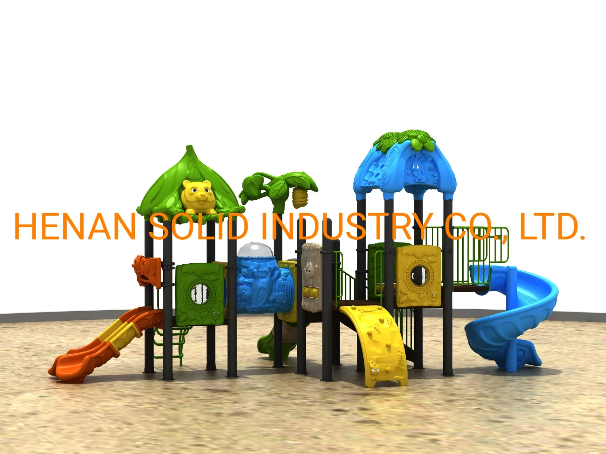 Customized Kids Outdoor Playground Equipment Slide Playing Items for Kids