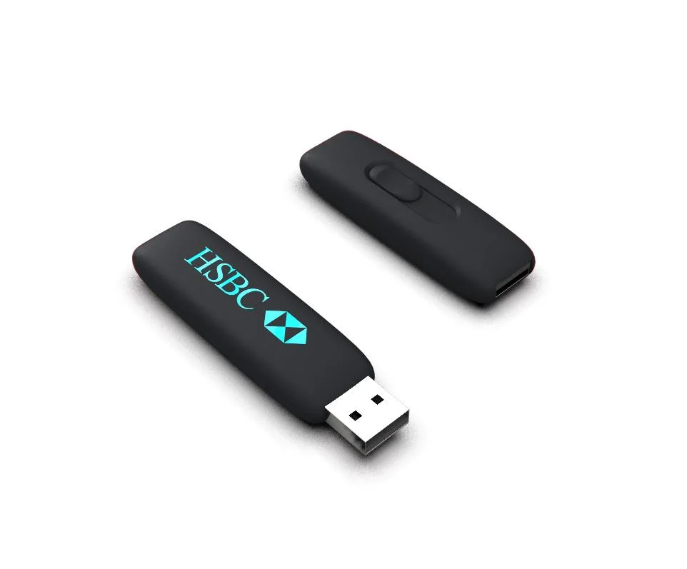 New Arrival LED Customize Logo 64GB USB Flash Drive 32GB USB Key USB 2.0/USB3.0