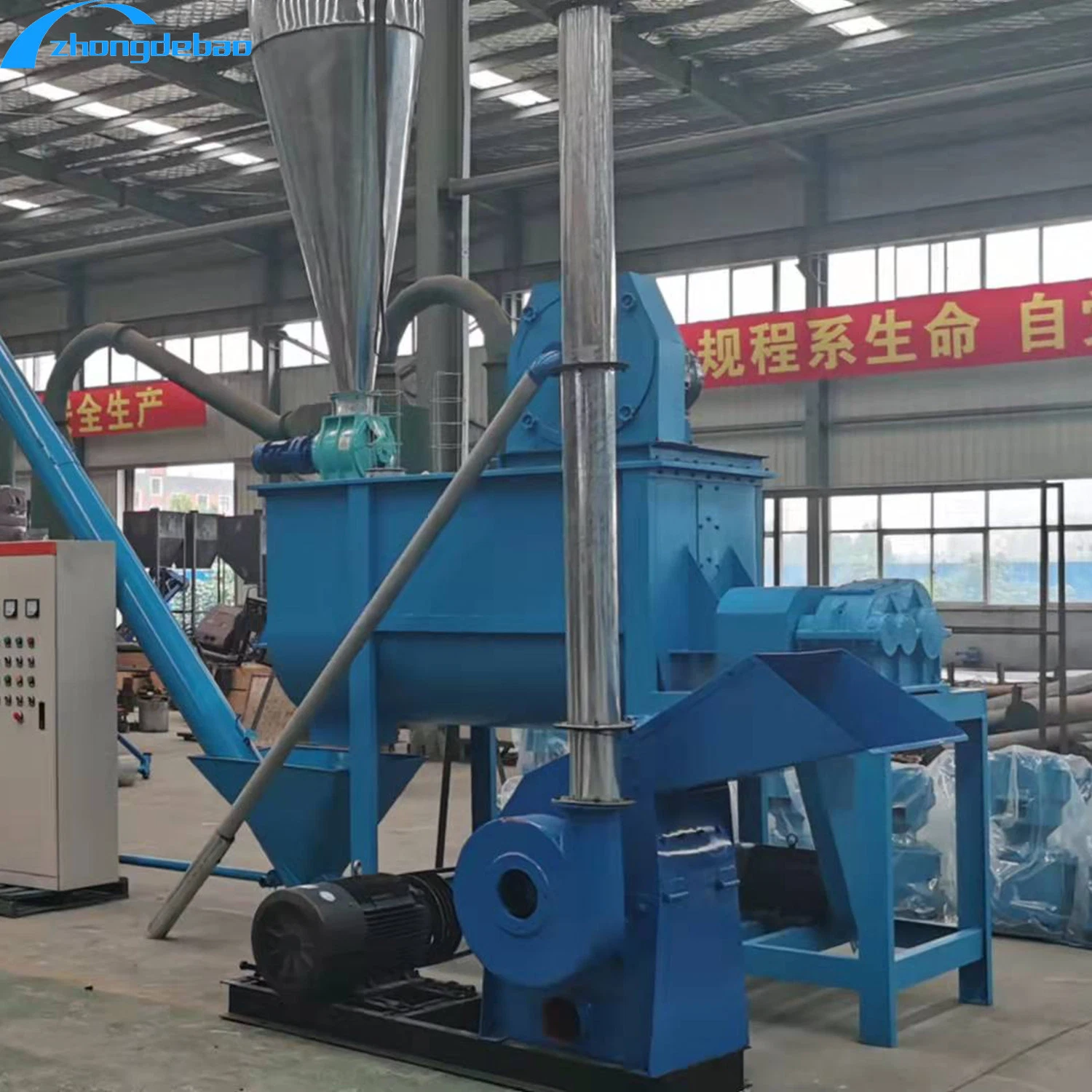 1pth CE Approved Shrimp Chicken Poultry Cattle Livestock Dairy Complete Animal Feed Pellet Making Production Line for Sale Animal Food Processing Line Machine