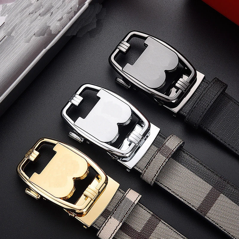 Custom Handmade Top Layer Cowhide Vintage Men Auto Buckles Full Grain Real Leather Belt Genuine Leather Belts for Men