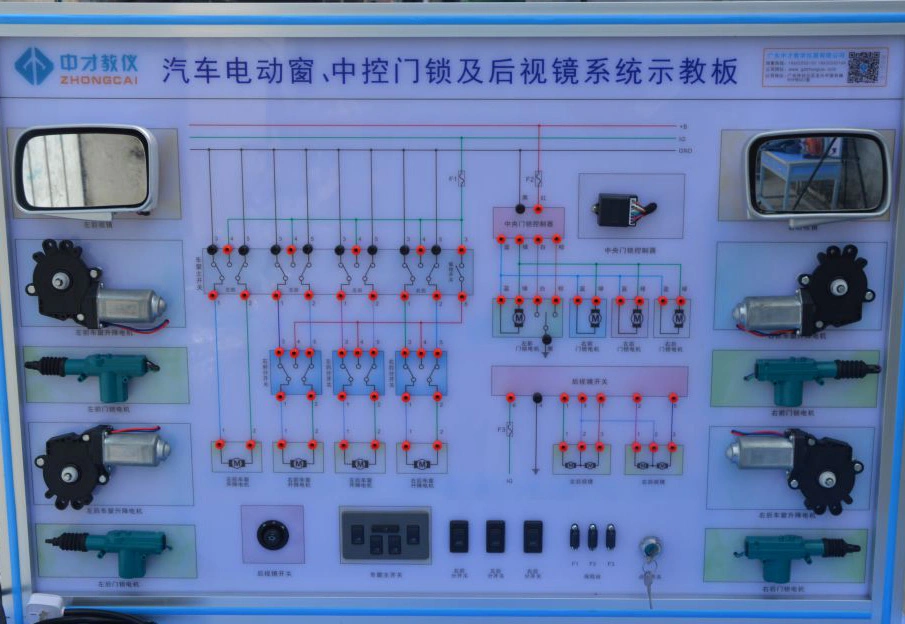 Automotive Electric Window, Central Control Door Lock and Electric Rearview Mirror System