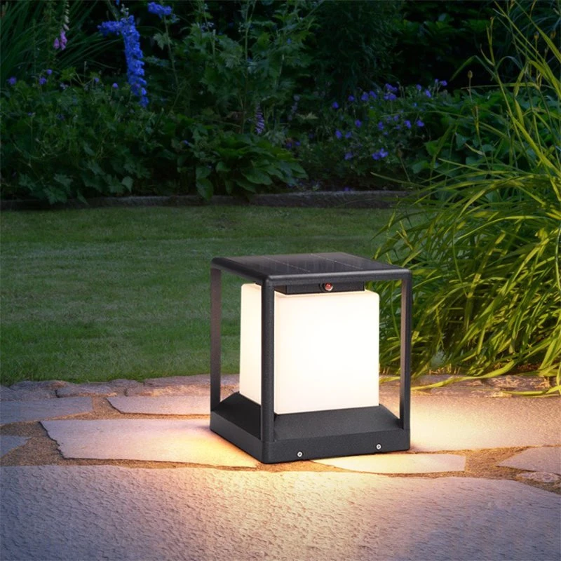 High quality/High cost performance  Solar Outdoor Light Waterproof LED Lighting Solar Pillar Lighting