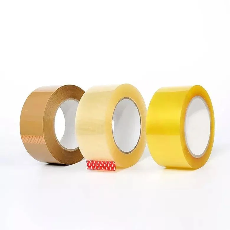 Carton Shipping Sealing Tape Clear BOPP Acrylic Adhesive Package Color OPP Packing Tape with Printed Logo