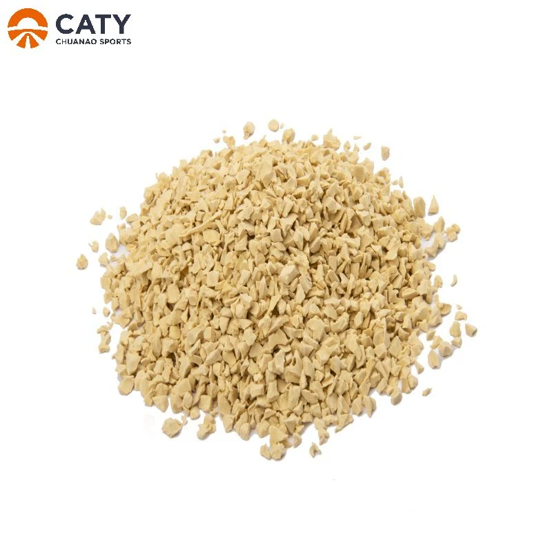 Factory Price Beige Playground Gym Sport Flooring Rubber Particles EPDM Granules