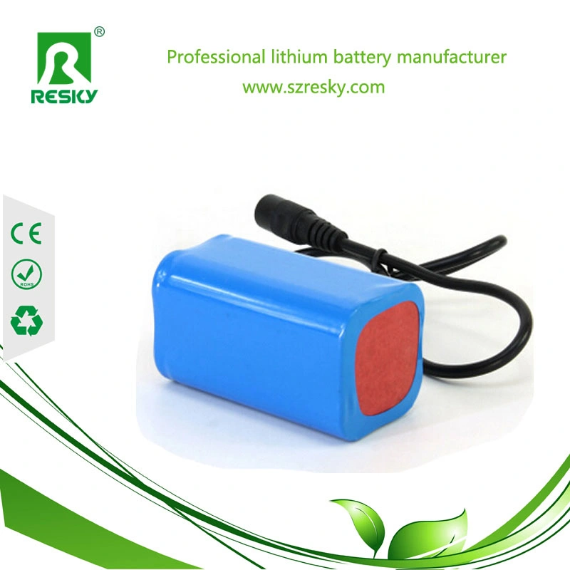 2s4p Li-ion Battery 7.4V 8800mAh Rechargeable for Portable Medical Devices