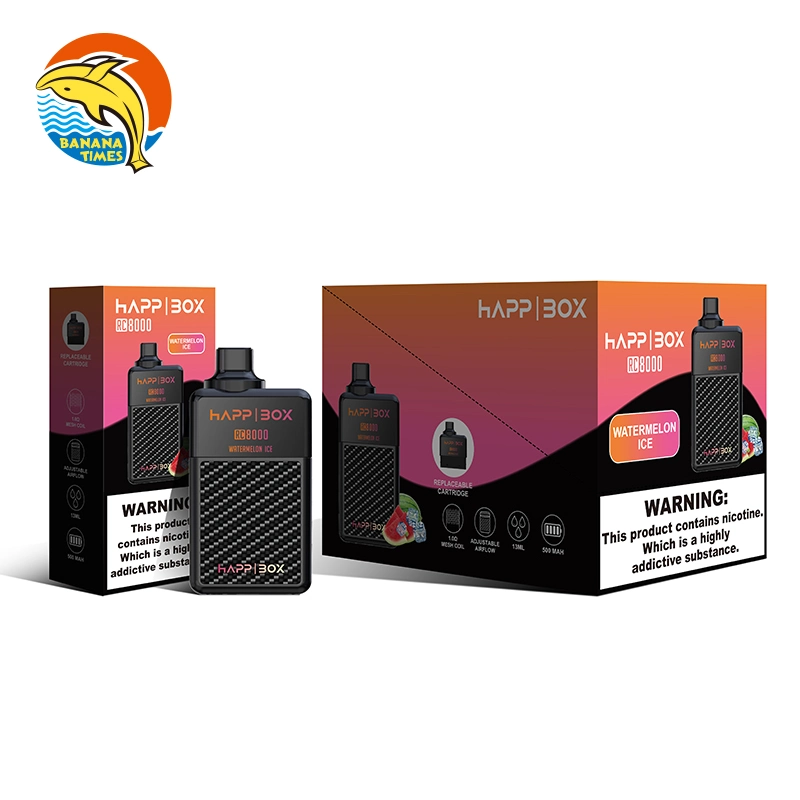 Wholesale/Supplier Disposable/Chargeable Vape 2% Nicotine Free UK Replace Pod Saudi Arabia Distributor 8000 Puff 13ml Disposable/Chargeable E Cig