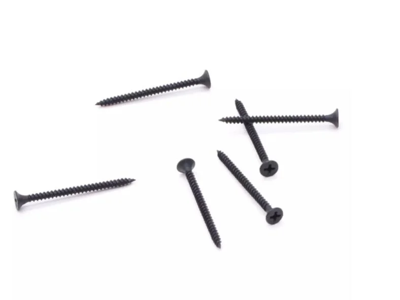 High Quality Screws Plaster Horn Head Black Drywall Screws for Building Decoration