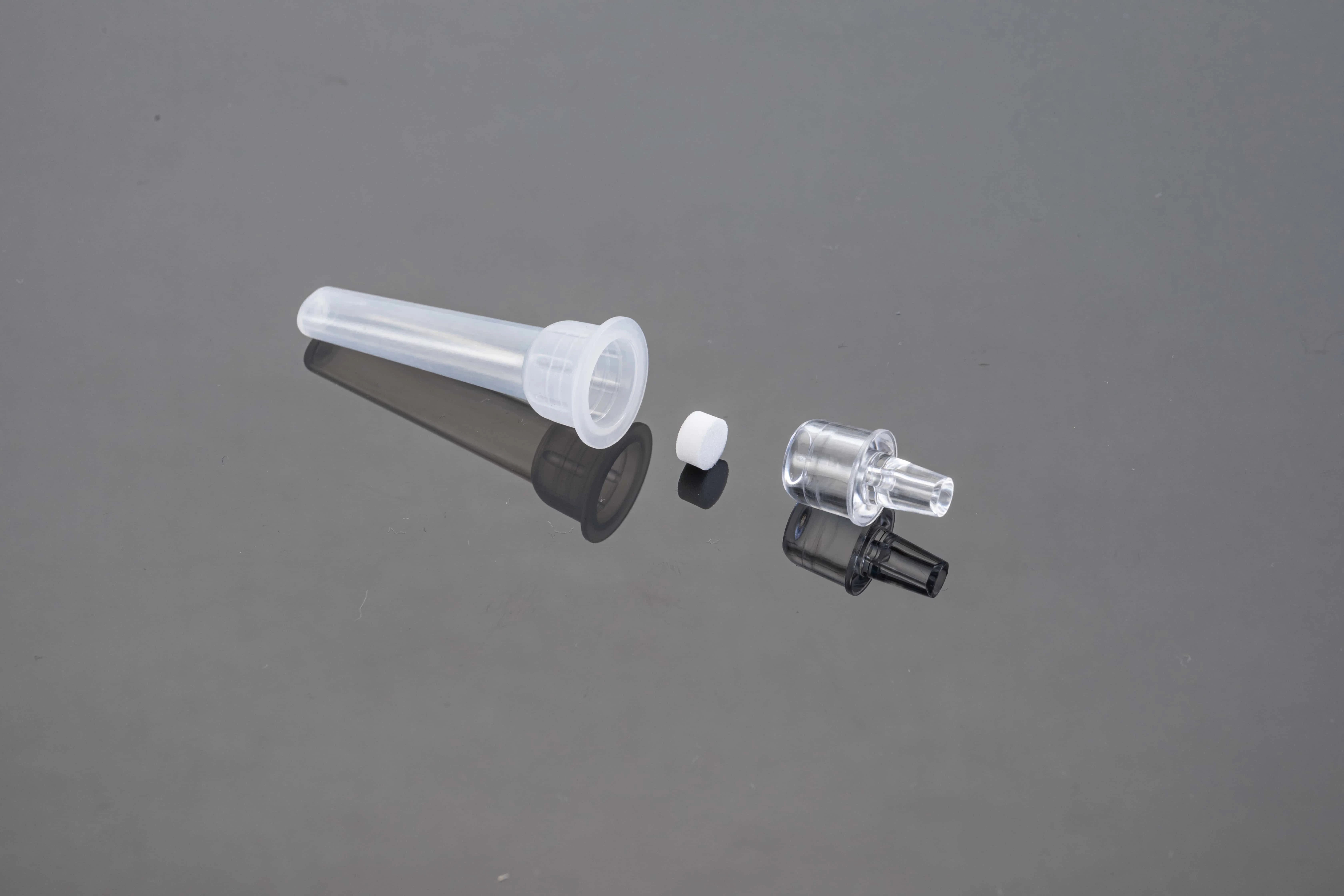 Disposable Medical Supplies Laboratory Collect Transparent Plastic with Filter Extraction Tube