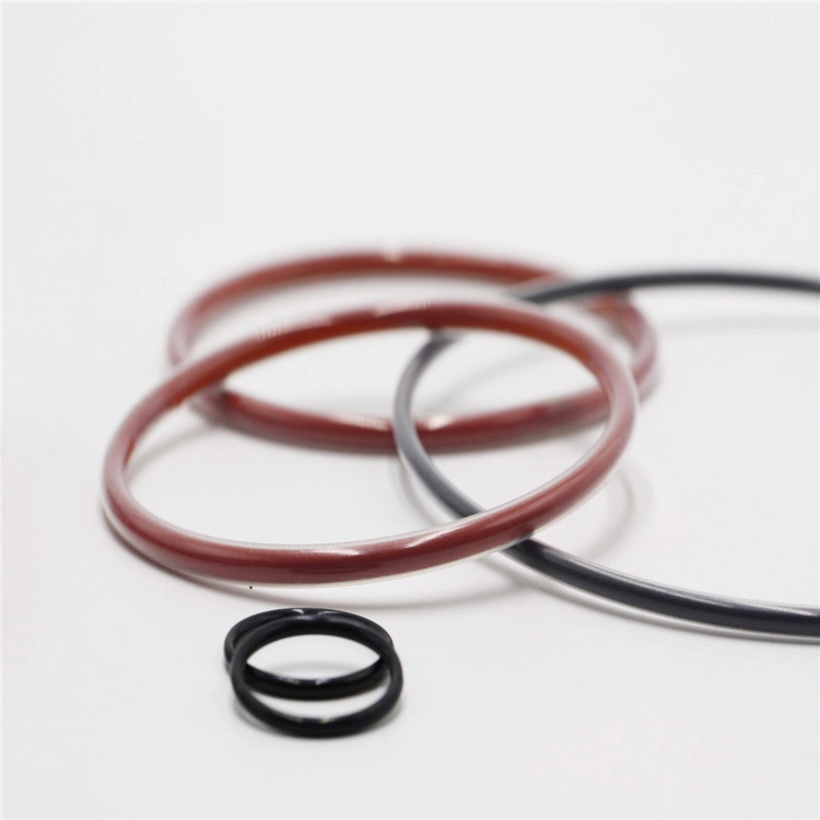 Encapsulated Oring Customized FEP/PFA/PTFE O-Ring Encapsulated Rubber Seal Good Sealing Properties Coated O-Ring