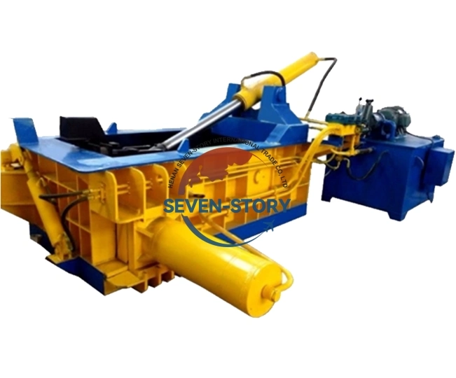 Scrap Metal Baler Machine Supplier / Scrap Copper Iron Steel Metal Baler Metallurgy Machinery