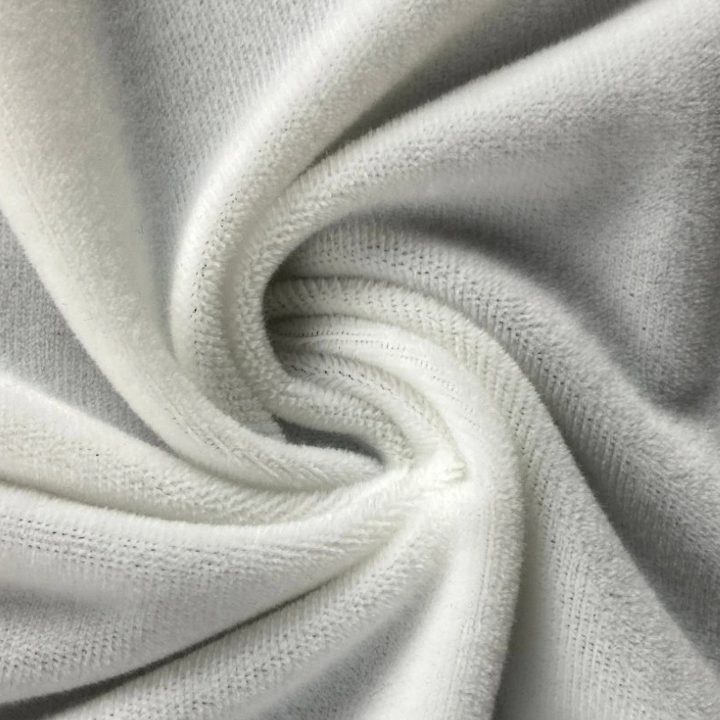 New Fashion Super Soft Tweed Single Sided Fabric for Nighty Dressing Gown