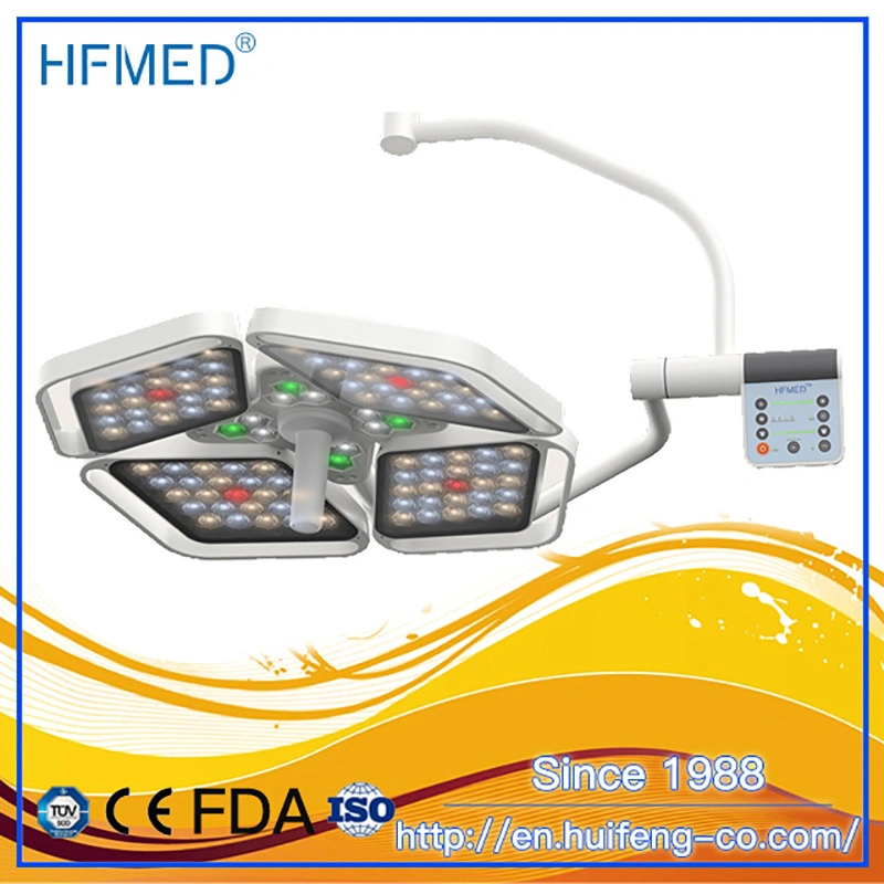 Illuminating Brightness Control LED Operating Lights Single Dome Ceiling Type with Sterilizer Handle