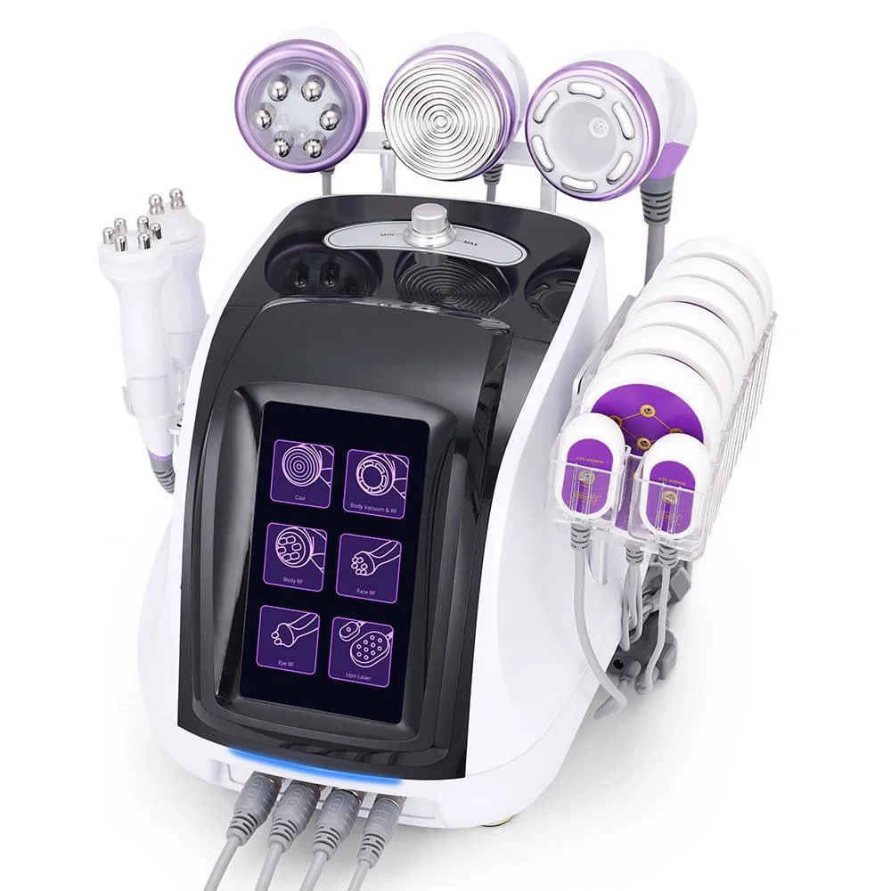 Cavitation Loss RF Skin Tightening Lipo Laser Body Slimming Vacuum Cavitation System