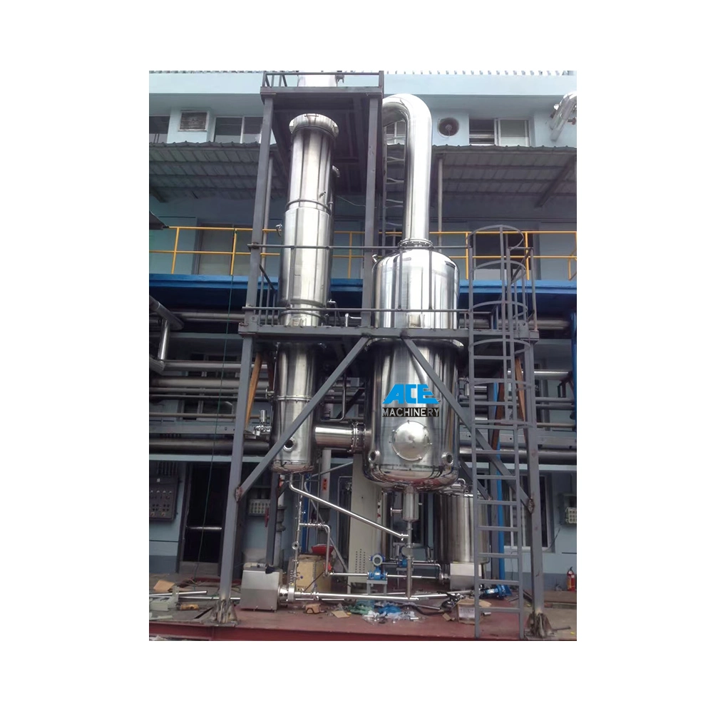 Best Price 100L 200L 300L 500L/Hr Falling Film Evaporator Vacuum Distillation Equipment for Oil