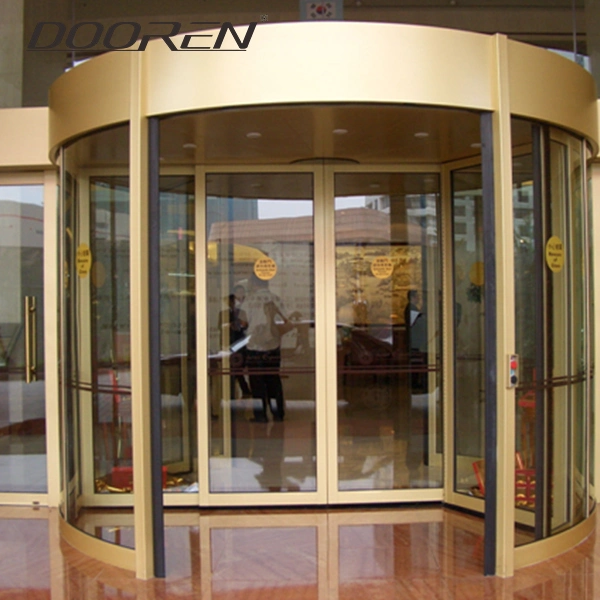 Glass Revolving Door, Automatic 3 Wings Revolving Door