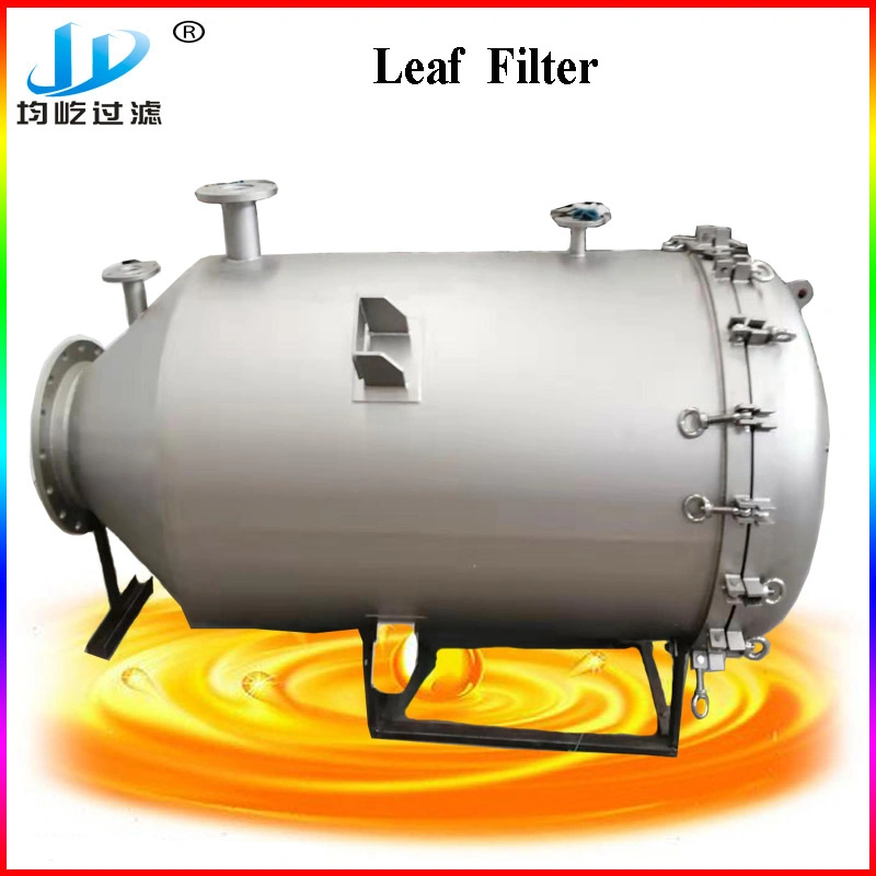 Factory Price High Efficiency Vertical Pressure Leaf Filter