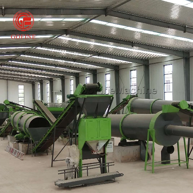 3-5 mm Granules Organic Fertilizer Making Machine