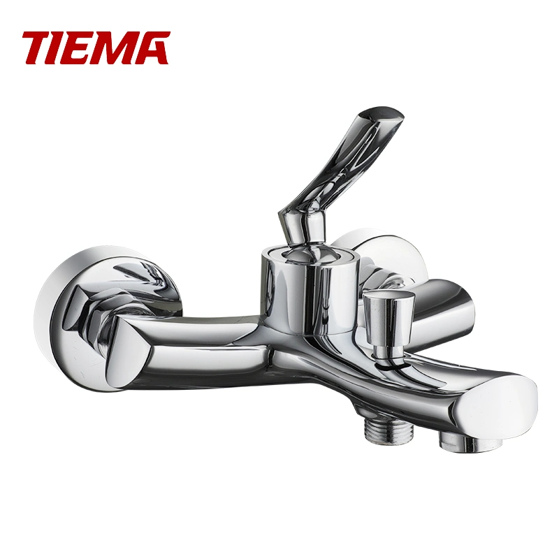 Tiema Wall Mounted Bathroom Medium Bath Faucet