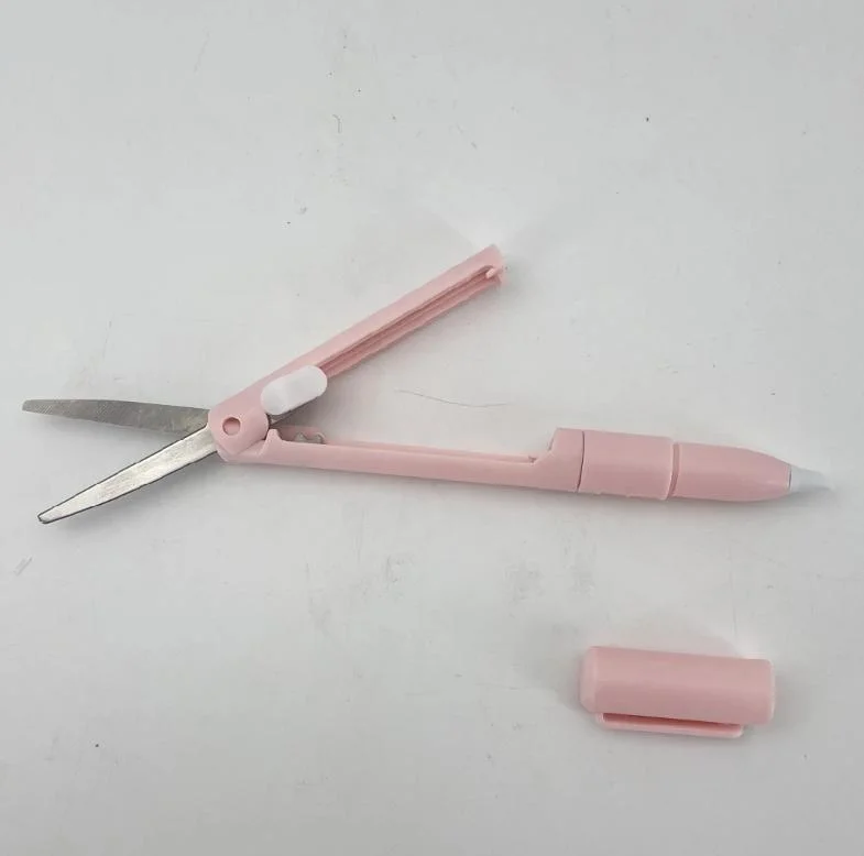 Versatile Portable Stretchable Scissors with Mini Knife Hot Sale