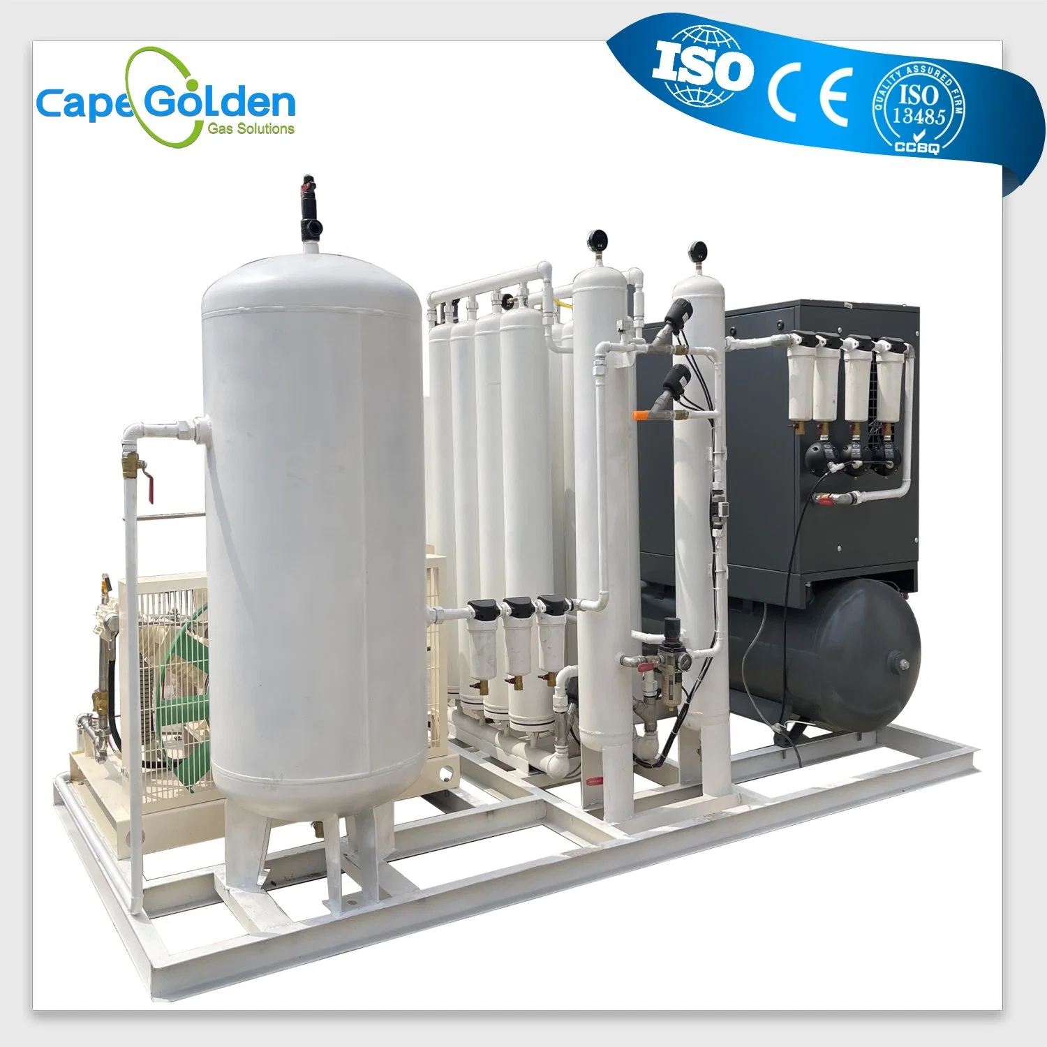 Fácil de instalar y mover el generador de oxígeno médico PSA oxígeno Máquina productora