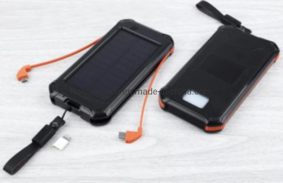 10000mAh 20000mAh 30000mAh Cargador rápido de teléfono solar 18W Banco de batería externo, Banco de energía inalámbrica 10W/7,5W/5W Cargador rápido de alimentación de emergencia