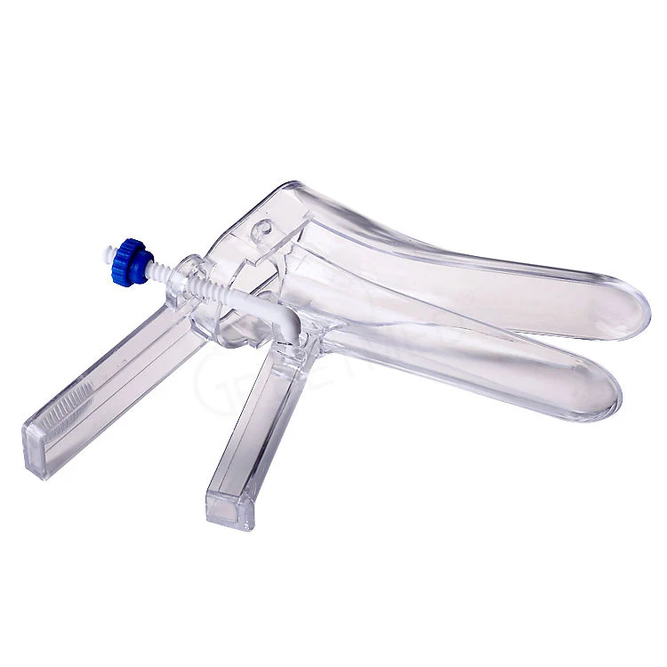 Gynecological Exam Vaginal Dilators Plastic Vaginal Speculum with Side Screw Type (SC-177)