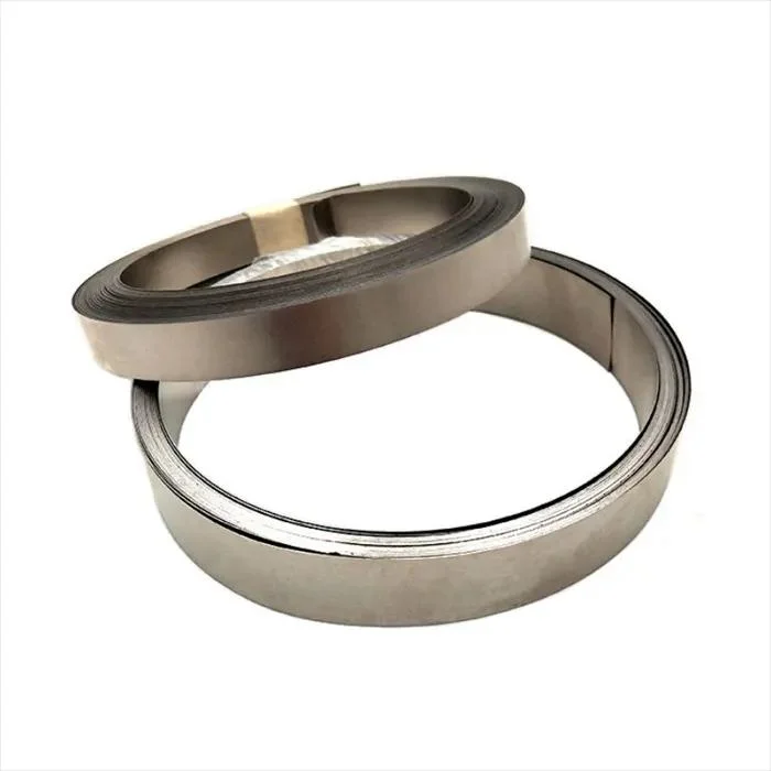 Thickness Nickel Alloy Strip Nickel Belt Nickel Plated Steel Sheet for 18650 21700 26650 Lithium Battery