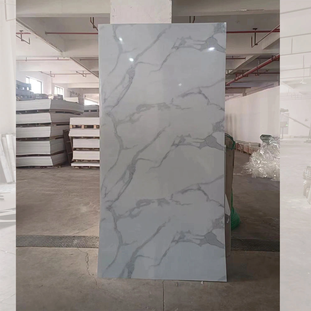 Scratch Resistant Floor Sheet PVC Marble Sheet Decoration Marble