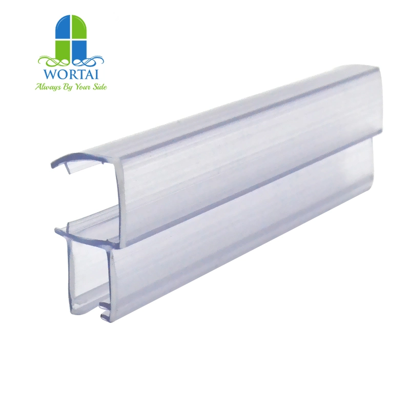 Frameless Glass Shower Door Seal Customized Plastic Seal Strip