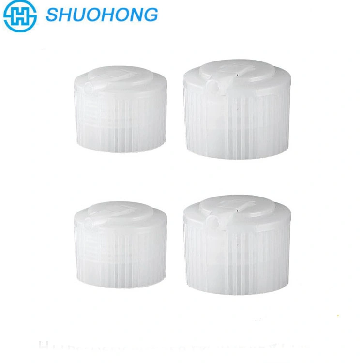 24mm, 28mm Round Top PP Pull Push Cap for Shampoo