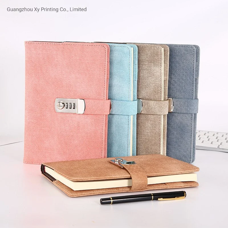 Simple Style Notebook with Lock