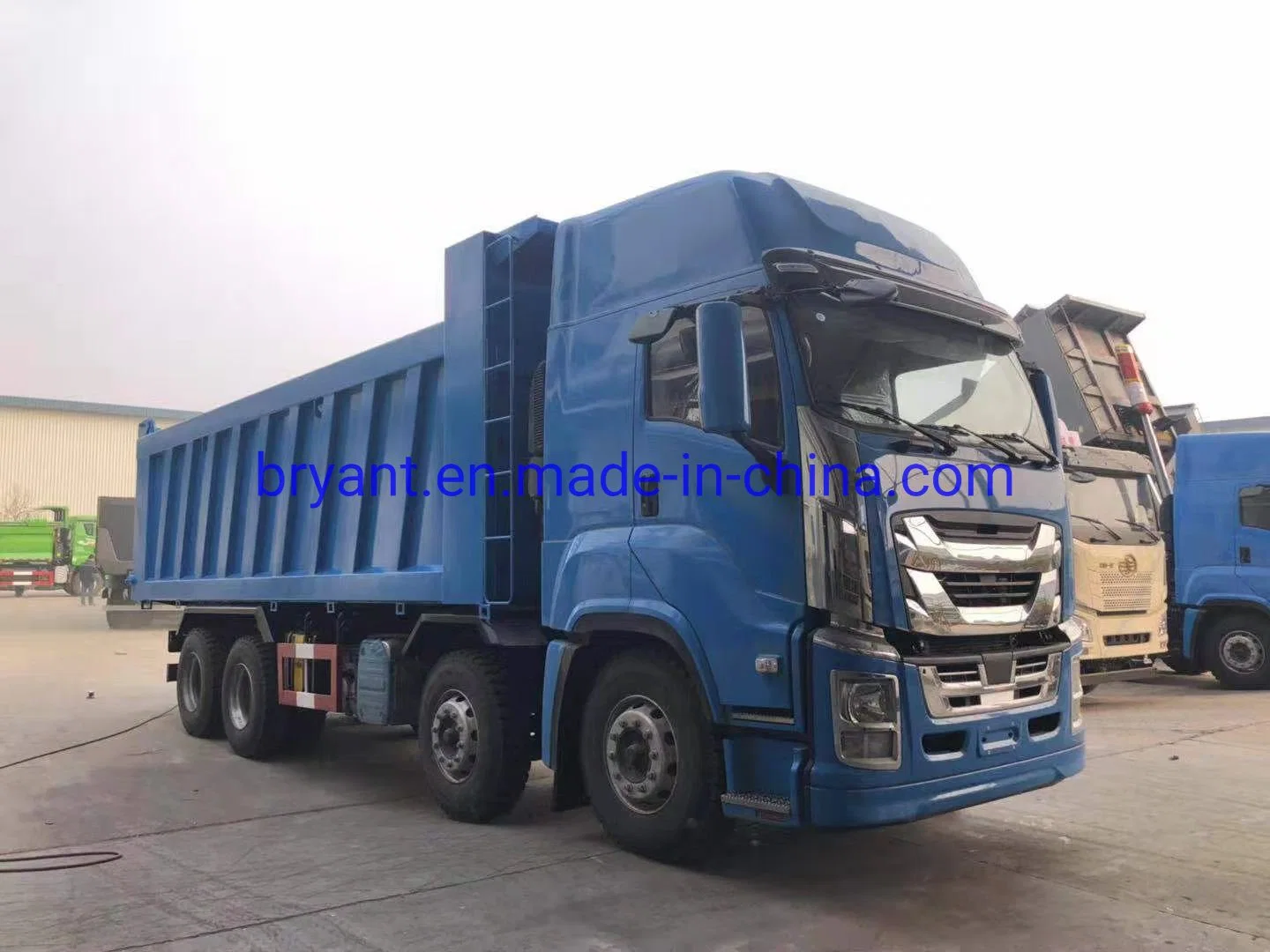 31 Cbm Isuzu Giga 12 Wheels Dump Truck 18 20 22 26 30cbm China Isuzu Giga 10 Wheels 12 Wheels Dump Truck New Isuzu Dump Truck 8X4 Tipper Qingling